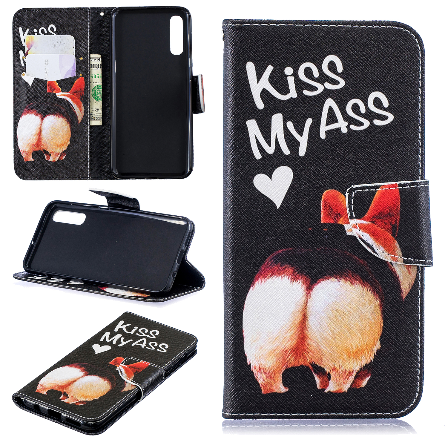 For Samsung Galaxy A50 / A50s / A30s Pattern Printing Leather Stand Wallet Case - Kiss My Ass, Galaxy A50s
For Samsung Galaxy A50 / A50s / A30s Pattern Printing Leather Stand Wallet Case - Kiss My Ass, Galaxy A50s
