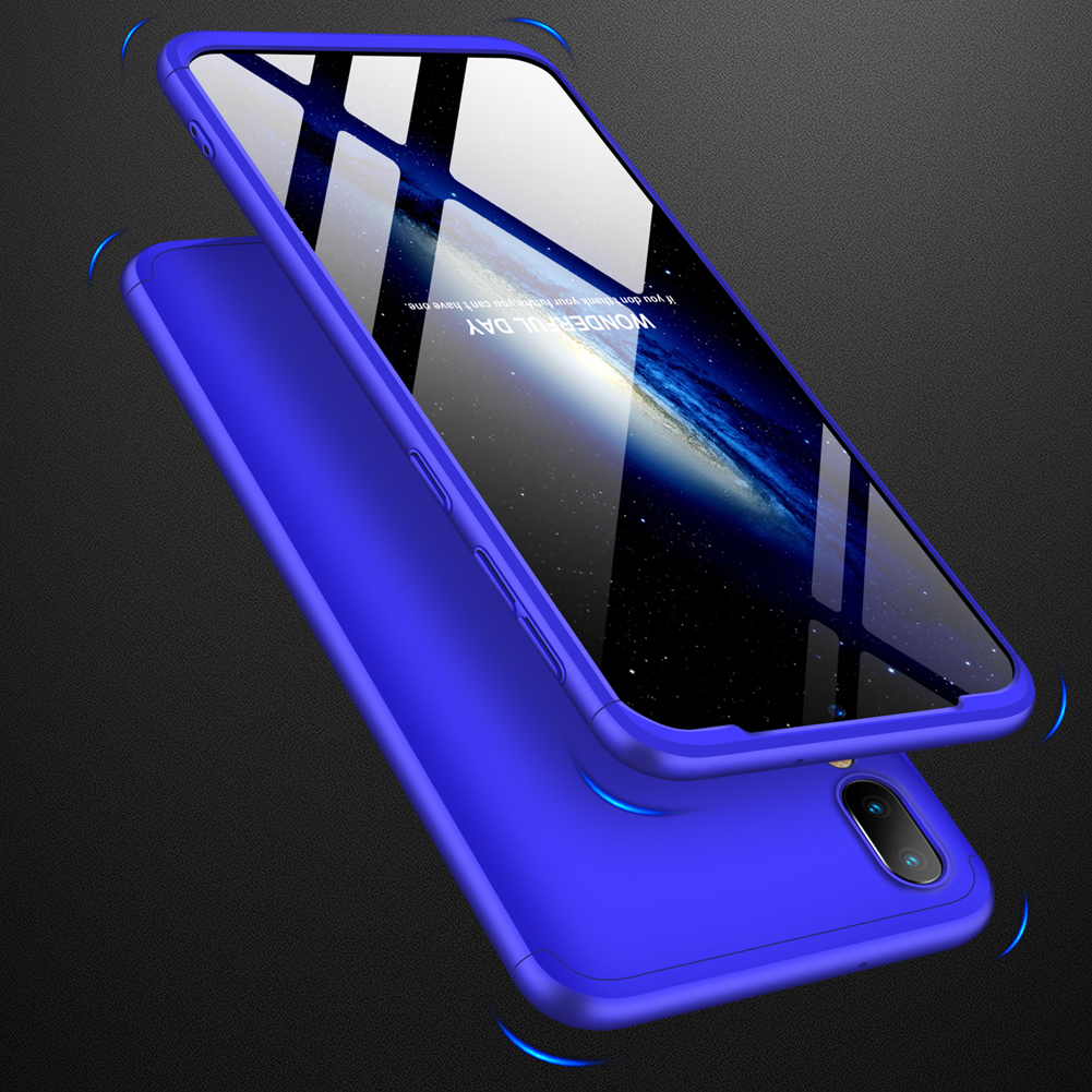 

ГКК Съемный Чехол Из 3-х Частей Для Samsung Galaxy M10 - Синий, Galaxy M10