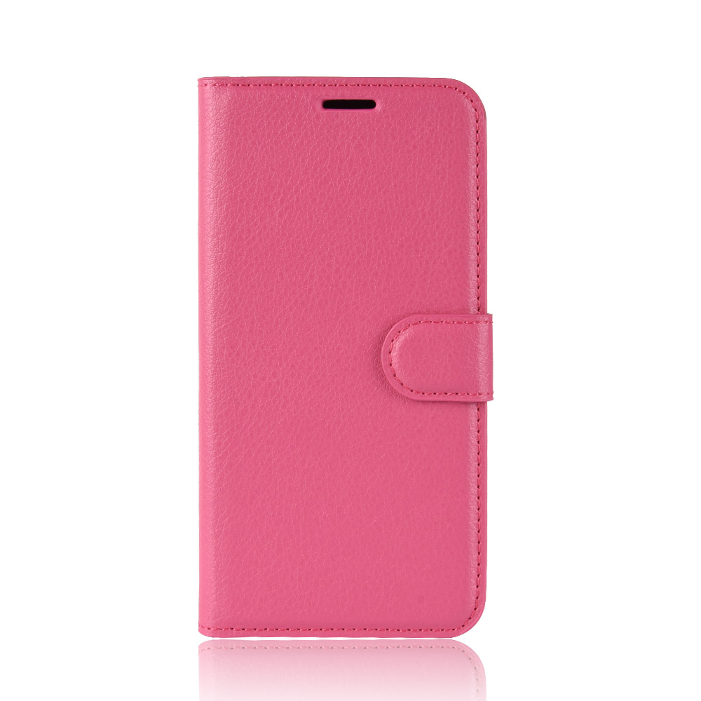 

Для Samsung Galaxy S10 5G Litchi Skin Pu Кожаный Кошелек Сотовый Телефон - Роза, Galaxy S10 5G