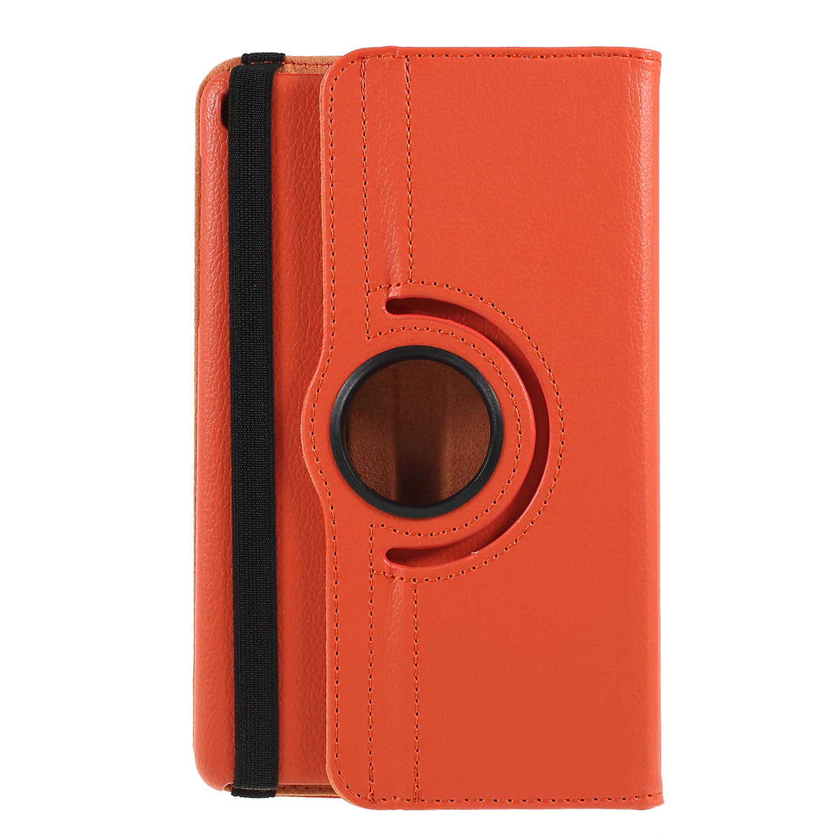 

For Samsung Galaxy Tab A 8.0 (2019) with S Pen P200 P205 Litchi Texture Leather Protection Tablet Cover [with 360 Degree Rotary Stand] - Orange, Galaxy Tab A 8.0 (2019) with S Pen P200