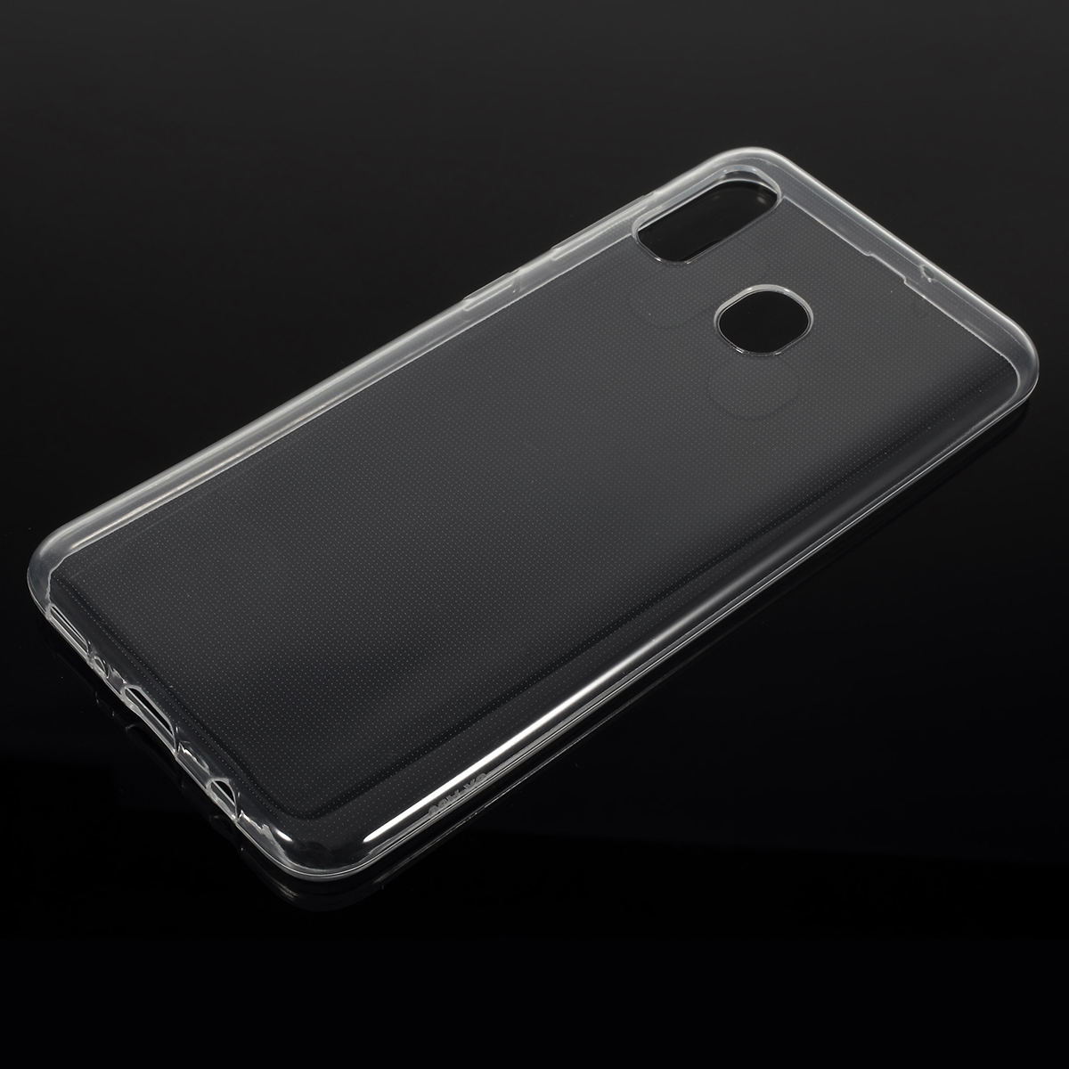 

50Pcs 1.0mm Thickness Soft TPU Phone Casing for Samsung Galaxy A30/A20 - Transparent, Galaxy A30