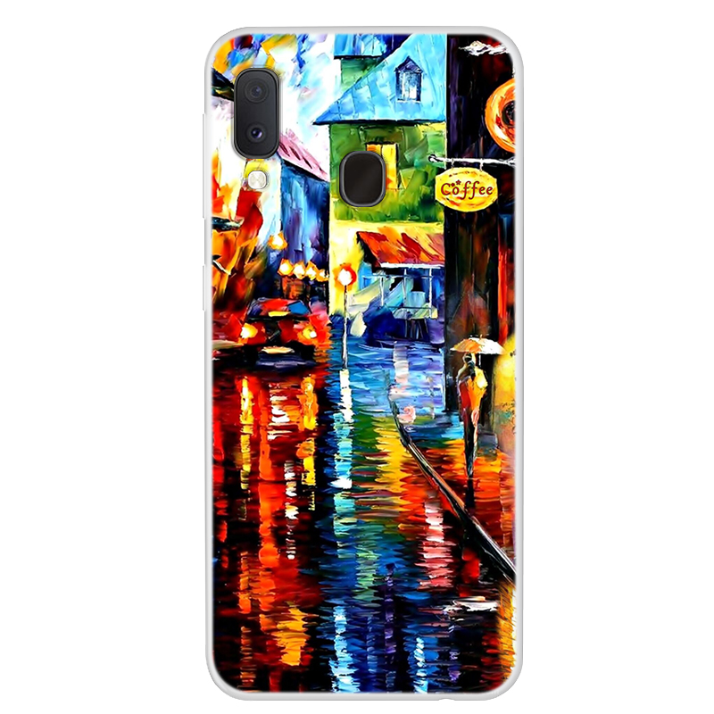 

Pattern Printing TPU Case for Samsung Galaxy A20e - Oil Painting, Galaxy A20e