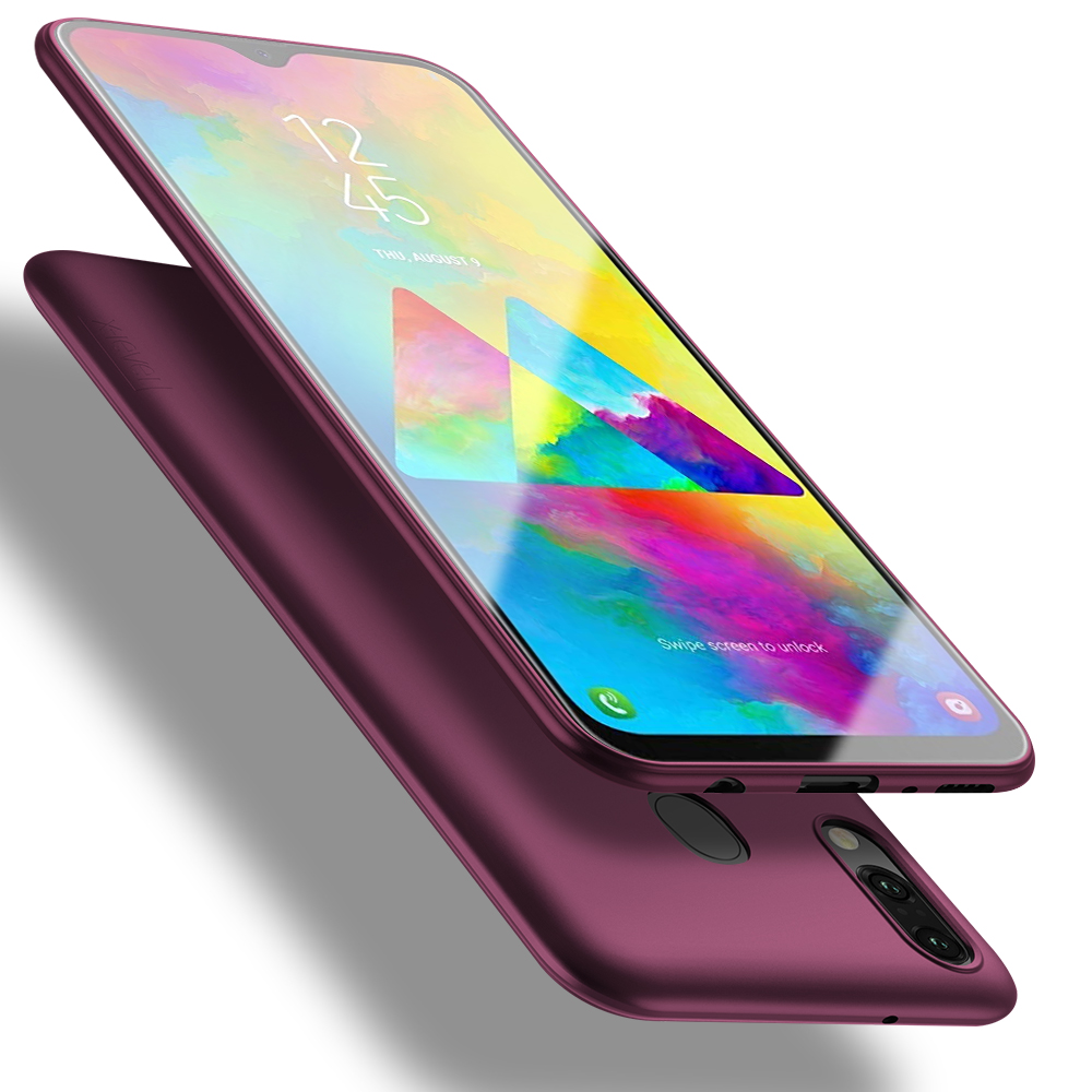 

X-LEVEL Ultra-thin Frosted TPU Phone Case for Samsung Galaxy M20 - Red, Galaxy M20