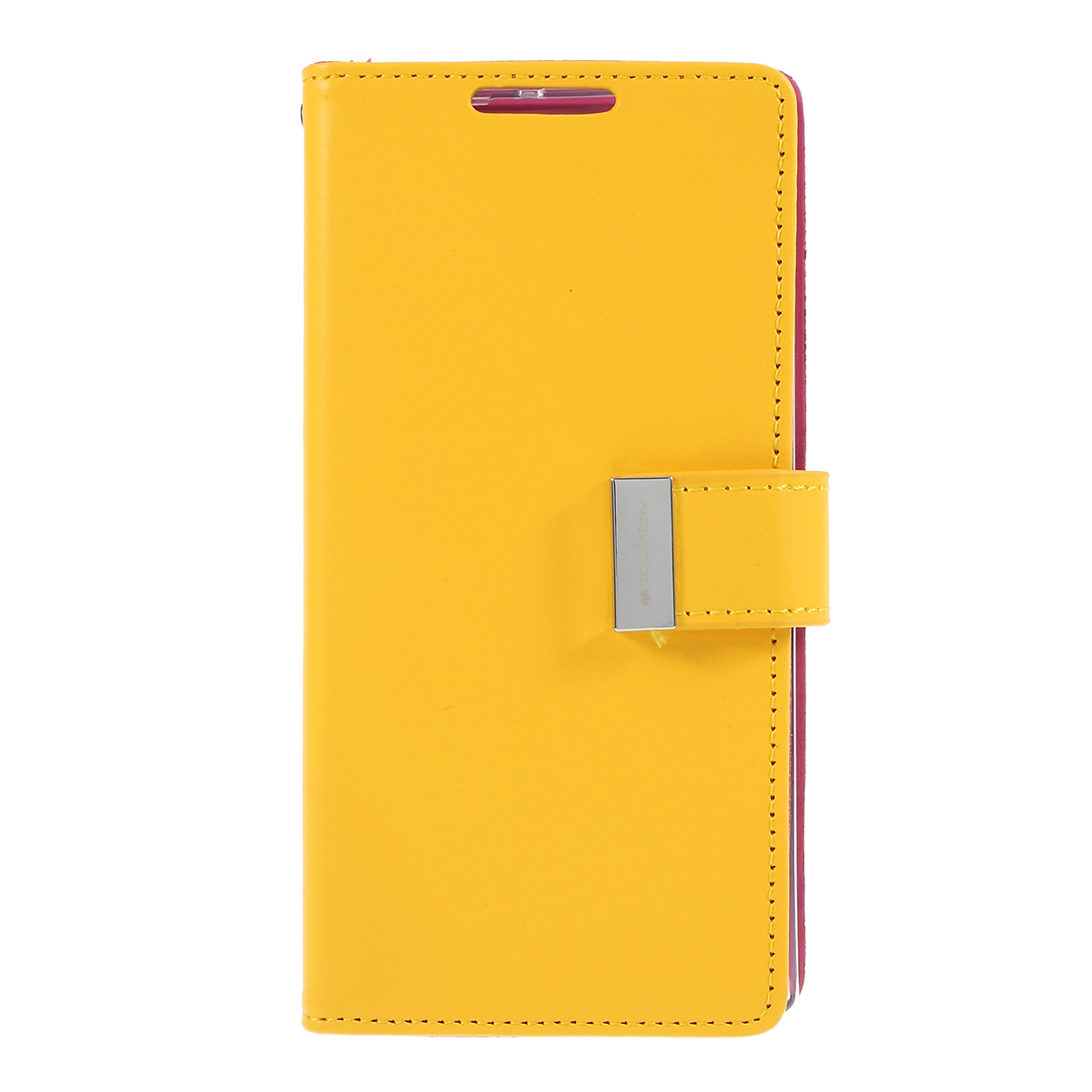

MERCURY GOOSPERY Rich Diary PU Leather Protection Mobile Case for Samsung Galaxy Note 10/Note 10 5G - Yellow, Galaxy Note 10