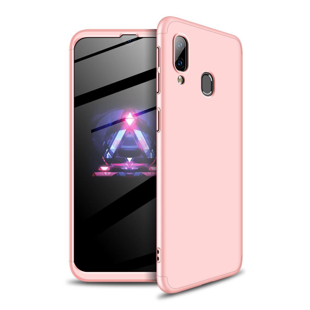 

GKK Detachable 3-Piece Matte Hard PC Case for Samsung Galaxy A40 - Rose Gold, Galaxy A40