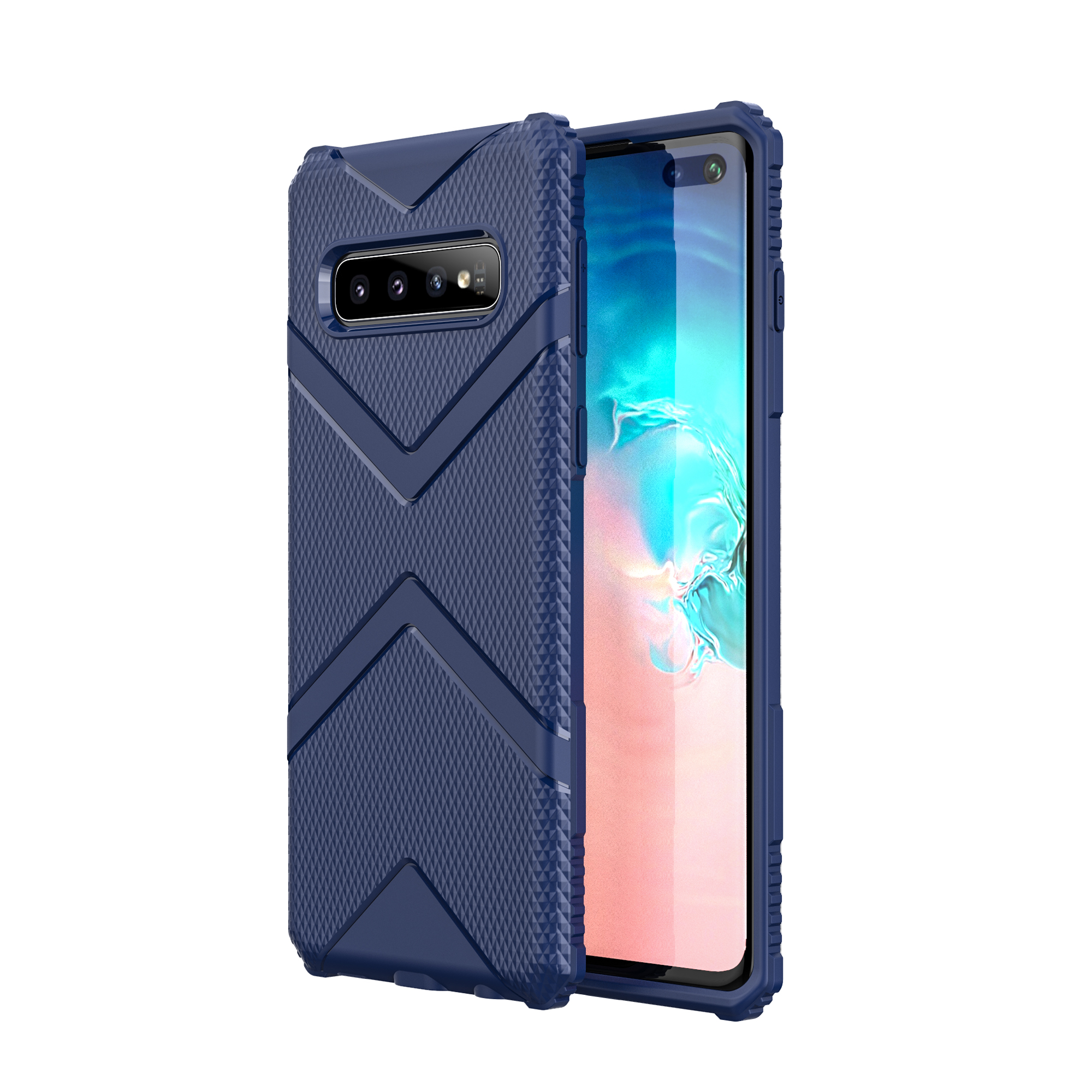 

Shield Series TPU Back Case Для Samsung Galaxy S10 Plus - Синий, Galaxy S10 Plus