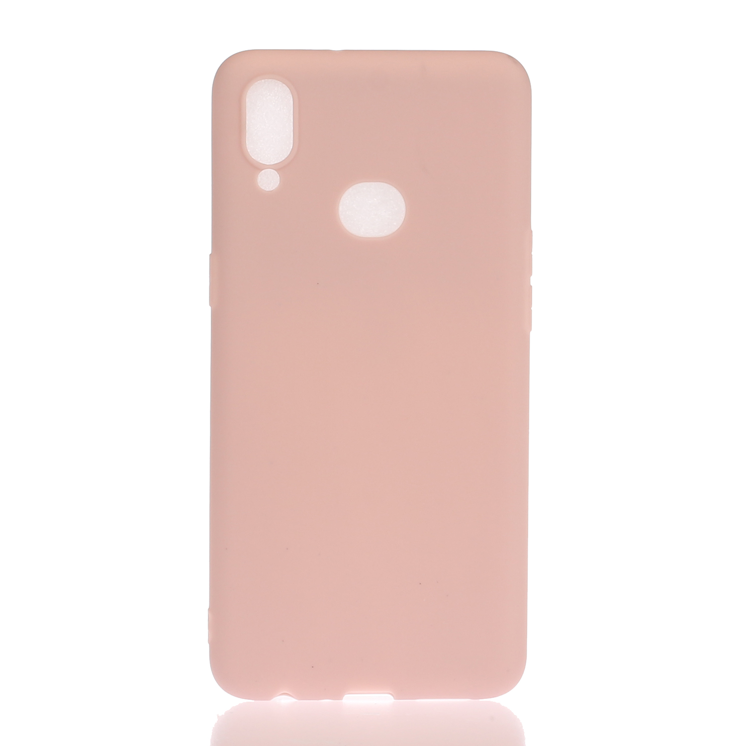 

Solid Color Matte TPU Phone Shell for Samsung Galaxy A10s - Pink, Galaxy A10s