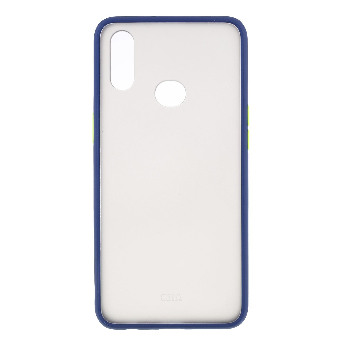 

Matte Skin Drop-resistant PC + TPU Hybrid Cell Phone Case for Samsung Galaxy A10s - Blue, Galaxy A10s