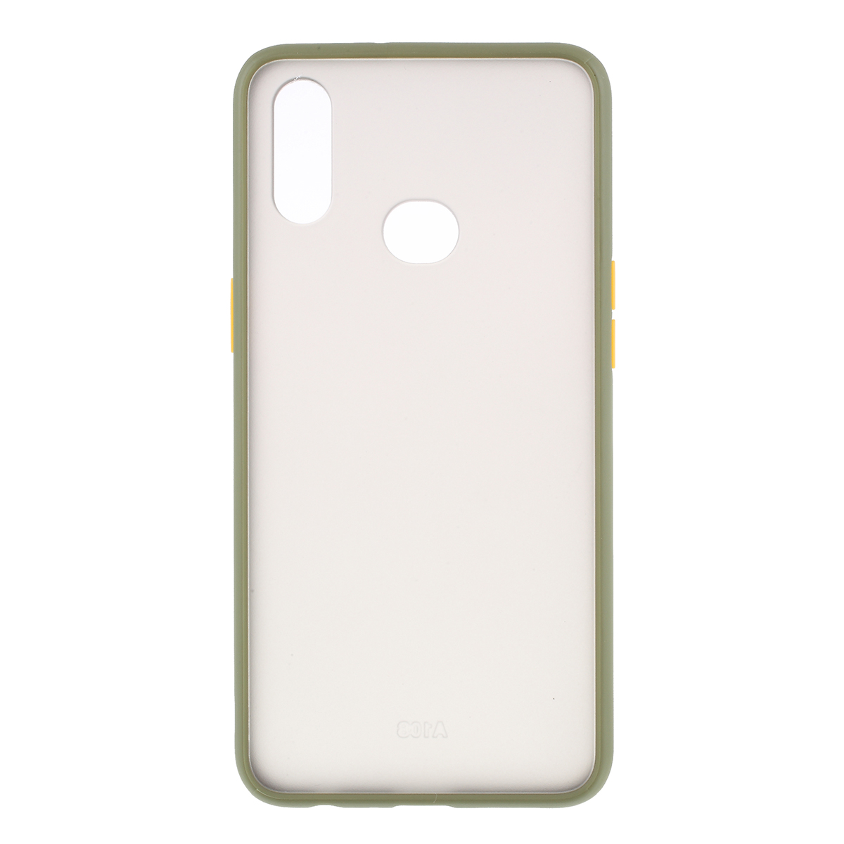 

Matte Skin-устойчивый ПК + ТПУ Гибридный Чехол Для Мобильного Телефона Для Samsung Galaxy A10S - Светло-зеленый, Galaxy A10s