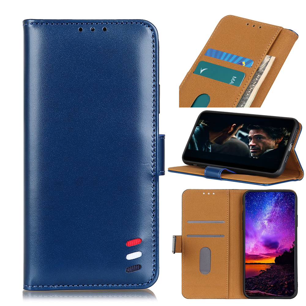 

Wallet Leather Stand Case for Samsung Galaxy S20 Ultra - Blue, Galaxy S20 Ultra