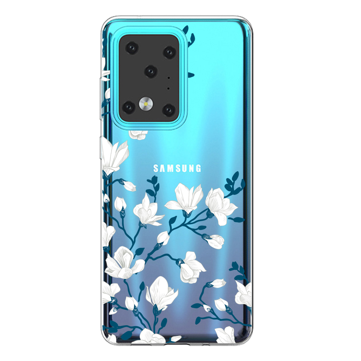 

Шаблон Печати TPU Case Для Samsung Galaxy S20 Ultra - Цветок, Galaxy S20 Ultra