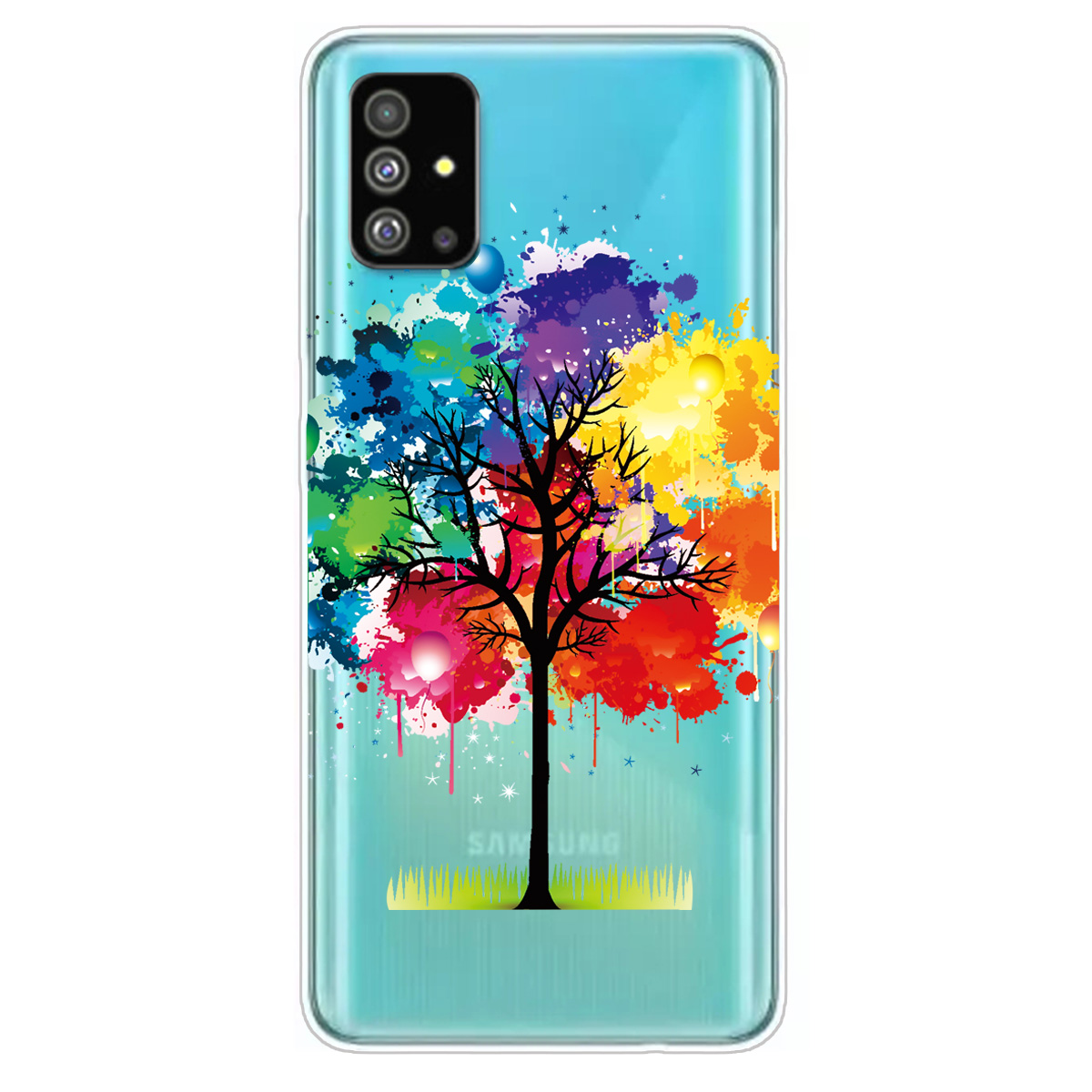 

Pattern Printing IMD TPU Phone Case for Samsung Galaxy S20 Plus - Colorful Tree, Galaxy S20 Plus