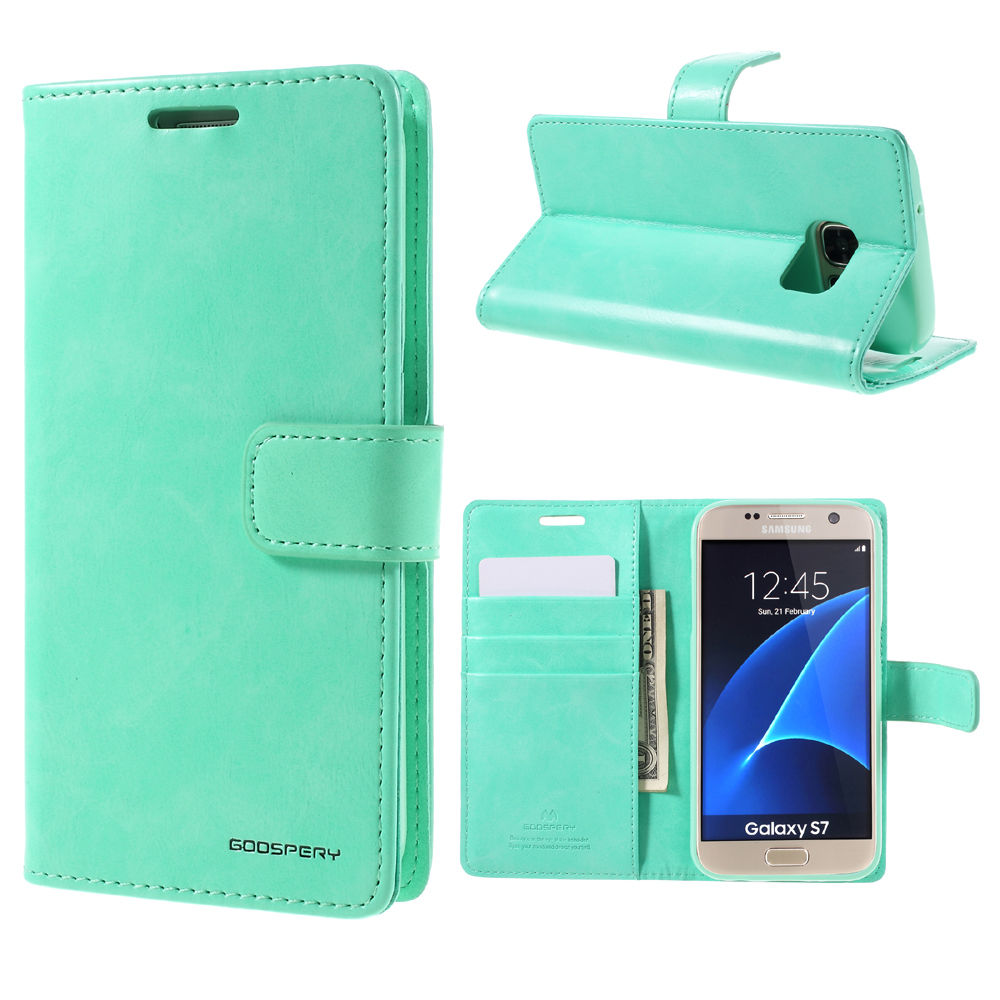 

Держатель Карты Coosery Blue Mercury Goospery Blue Moon Для Samsung S7 G930 - Циан, Galaxy S7
