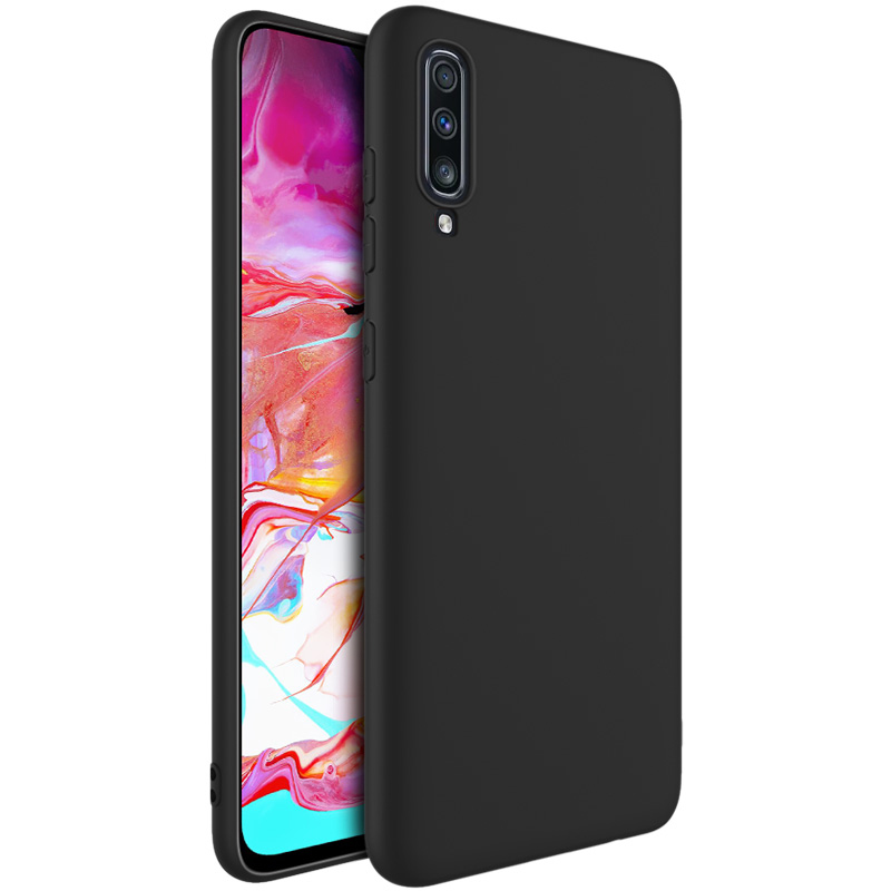 

Matte TPU Серии IMAK UC-1 Для Samsung Galaxy A70 / A7 (2019) - Чернить, Galaxy A70