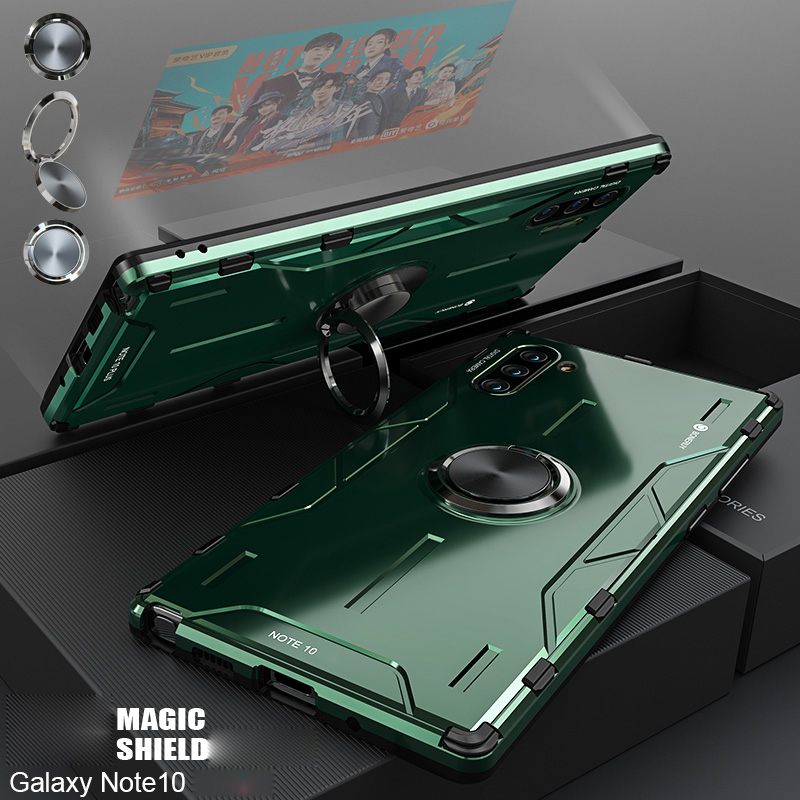 

Drop-proof with Kickstand Metal Cover for Samsung Galaxy Note 10 5G/Note 10 - Green, Galaxy Note 10 5G