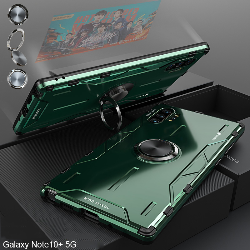 

Обратная Корпусная Оболочка Для Samsung Galaxy Note 10 Plus 5G / Note 10 Plus 5G / Note 10 Плюс - Зеленый, Galaxy Note 10 Plus 5G