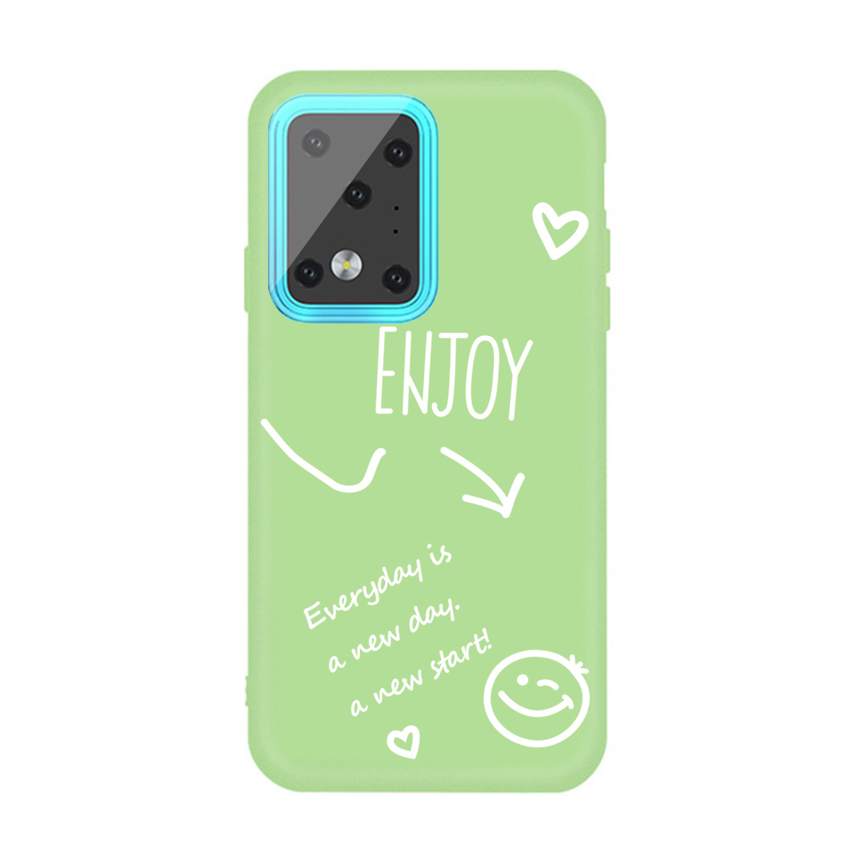 

Печать Букв Matte TPU Чехол Для Телефона Для Samsung Galaxy S20 Ультра - Зеленый, Galaxy S20 Ultra