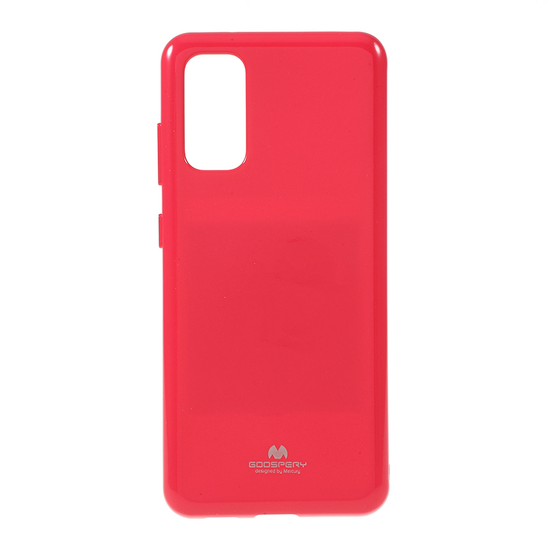 

MERCURY GOOSPERY Flash Powder TPU Case Phone Shell for Samsung Galaxy S20 - Red, Galaxy S20