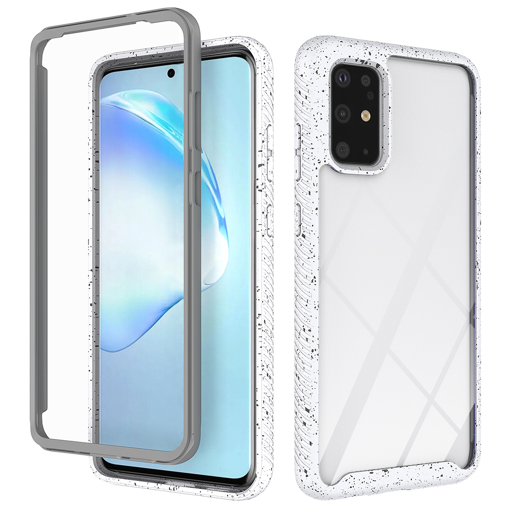 

Starry Sky Shockproof Plastic+TPU+Acrylic Hybrid Cover for Samsung Galaxy S20 Plus/S20 Plus 5G - White, Galaxy S20 Plus