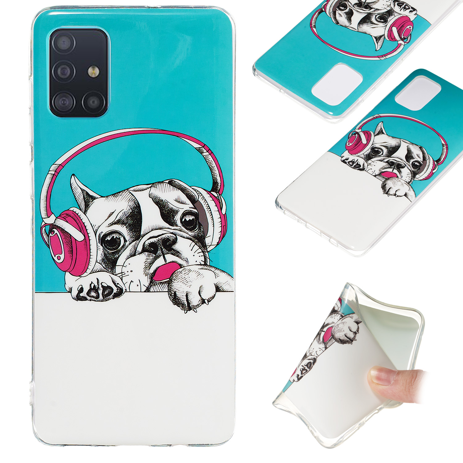 

Noctilucent IMD TPU Case for Samsung Galaxy A71 - Dog, Galaxy A71 4G