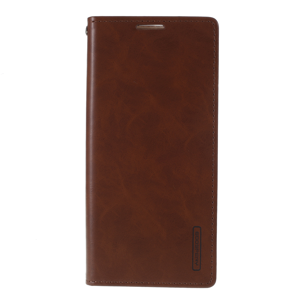 

MERCURY GOOSPERY Blue Moon Leather Cover for Samsung Galaxy S20 Ultra - Brown, Galaxy S20 Ultra