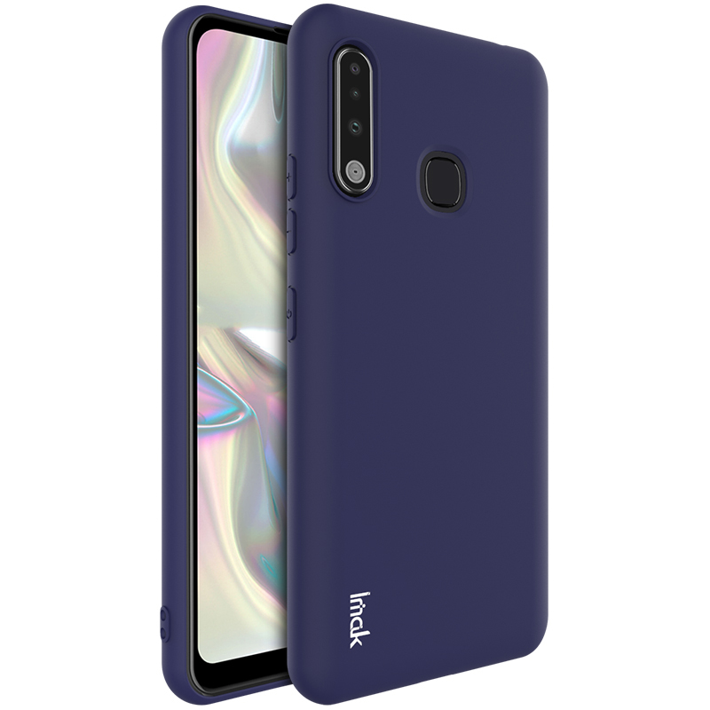 

IMAK UC-1 Series Frosting Case Soft TPU Cover Protective Case for Samsung Galaxy A70e - Dark Blue, Galaxy A70e