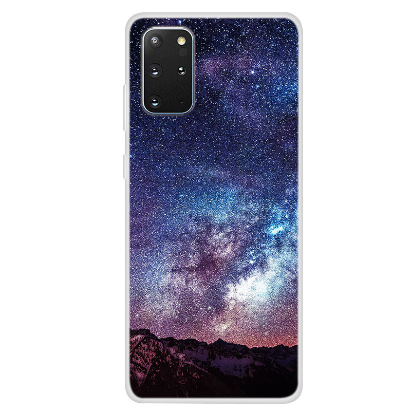 

Печать Шаблона Космического Серии Smoal TPU Для Samsung Galaxy S20 Plus - Стиль Ф., Galaxy S20 Plus
