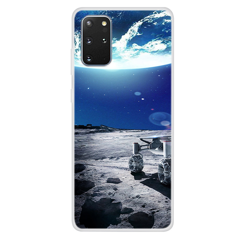 

Space Series Pattern Printing Soft TPU Back Case for Samsung Galaxy S20 Plus - Style R, Galaxy S20 Plus