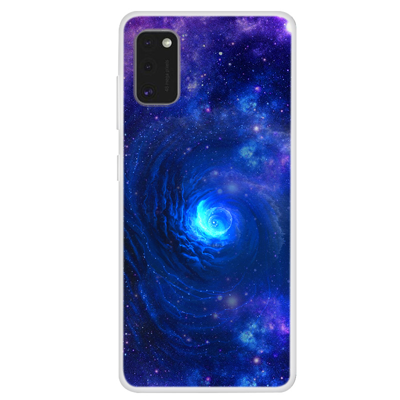 

Space Series Pattern TPU Phone Case Cover for Samsung Galaxy A41 - Vortex, Galaxy A41 (Global Version)
