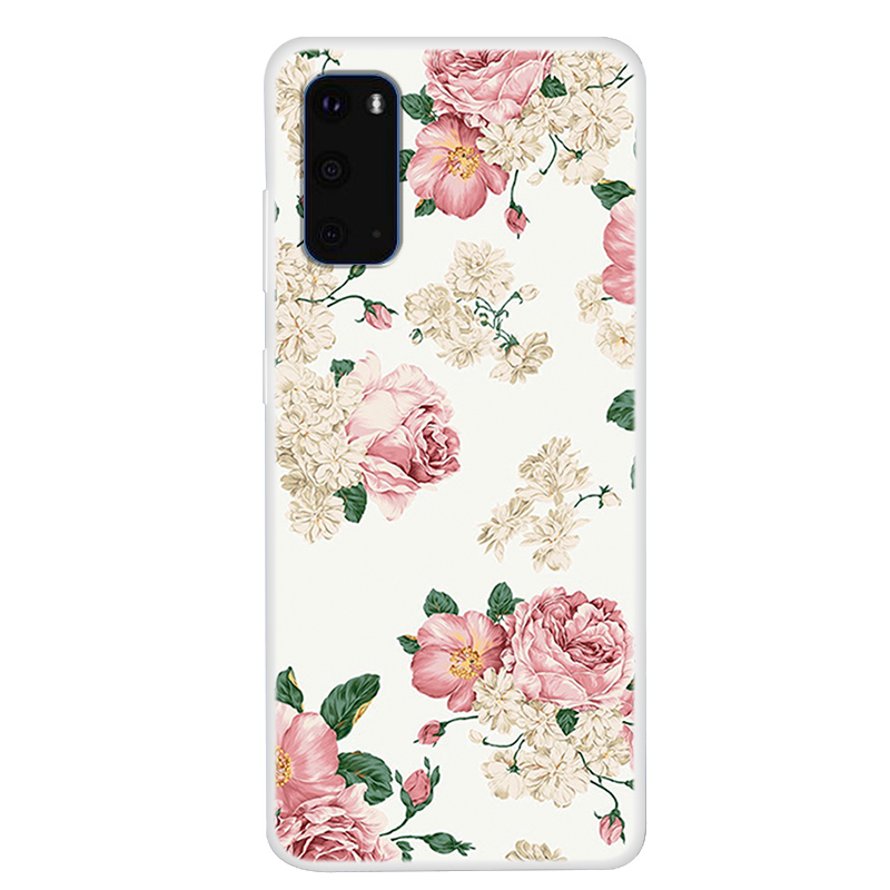 

Pattern Printing Soft TPU Shell for Samsung Galaxy S20 - Blooming Flowers, Galaxy S20