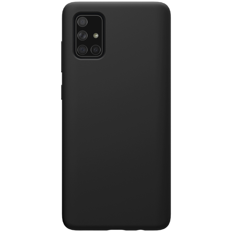 

NILLKIN Flex Pure Series Liquid Silicone Case for Samsung Galaxy A51 - Black, Galaxy A51 4G