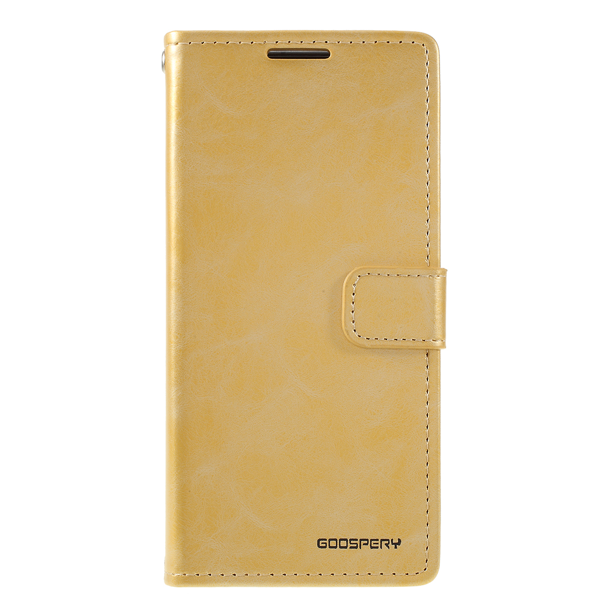 

MERCURY GOOSPERY Blue Moon Wallet Leather Shell for Samsung Galaxy S20 - Gold, Galaxy S20
