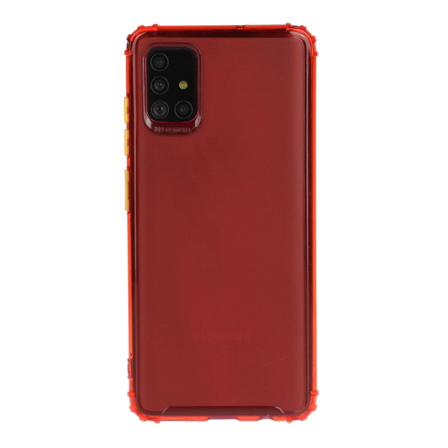 

Drop-proof Matte TPU Phone Case for Samsung Galaxy A71 - Red, Galaxy A71 4G