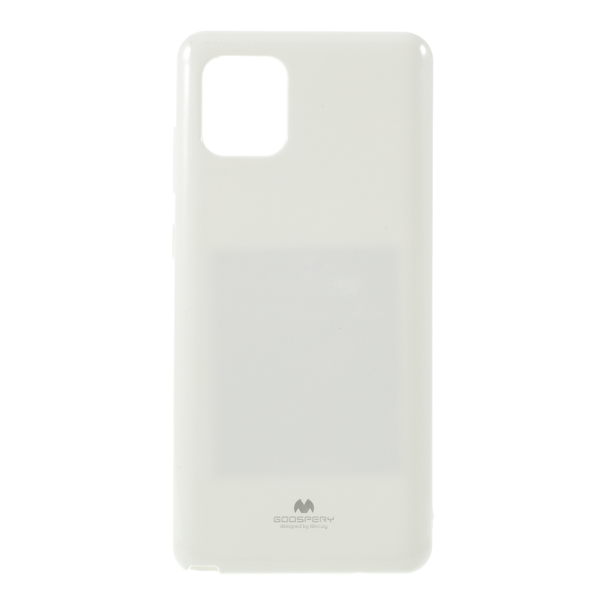 

Mercury Goospery Flash Powder TPU Мягкий Чехол Для Samsung Galaxy A81 / Note 10 Lite - Белый, Galaxy A81