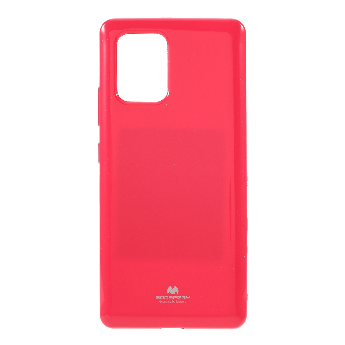 

MERCURY GOOSPERY Flash Powder TPU Back Case Soft Cover for Samsung Galaxy A91/S10 Lite - Rose, Galaxy A91