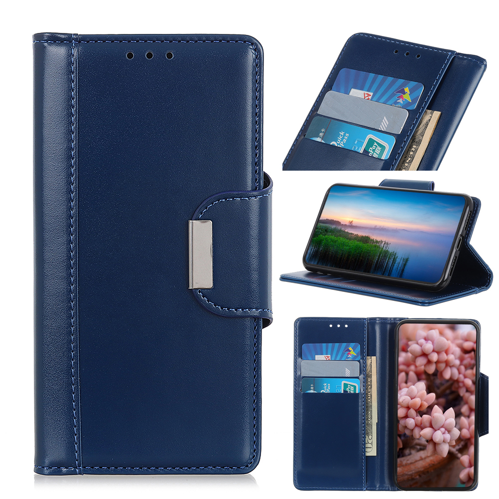 

Wallet Leather Stand Case for Samsung Galaxy A31 - Blue, Galaxy A31