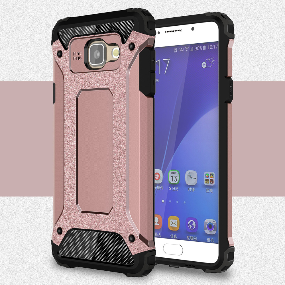 

Armor PC TPU Hybrid Case for Samsung Galaxy A5 SM-A510F (2016) - Rose Gold