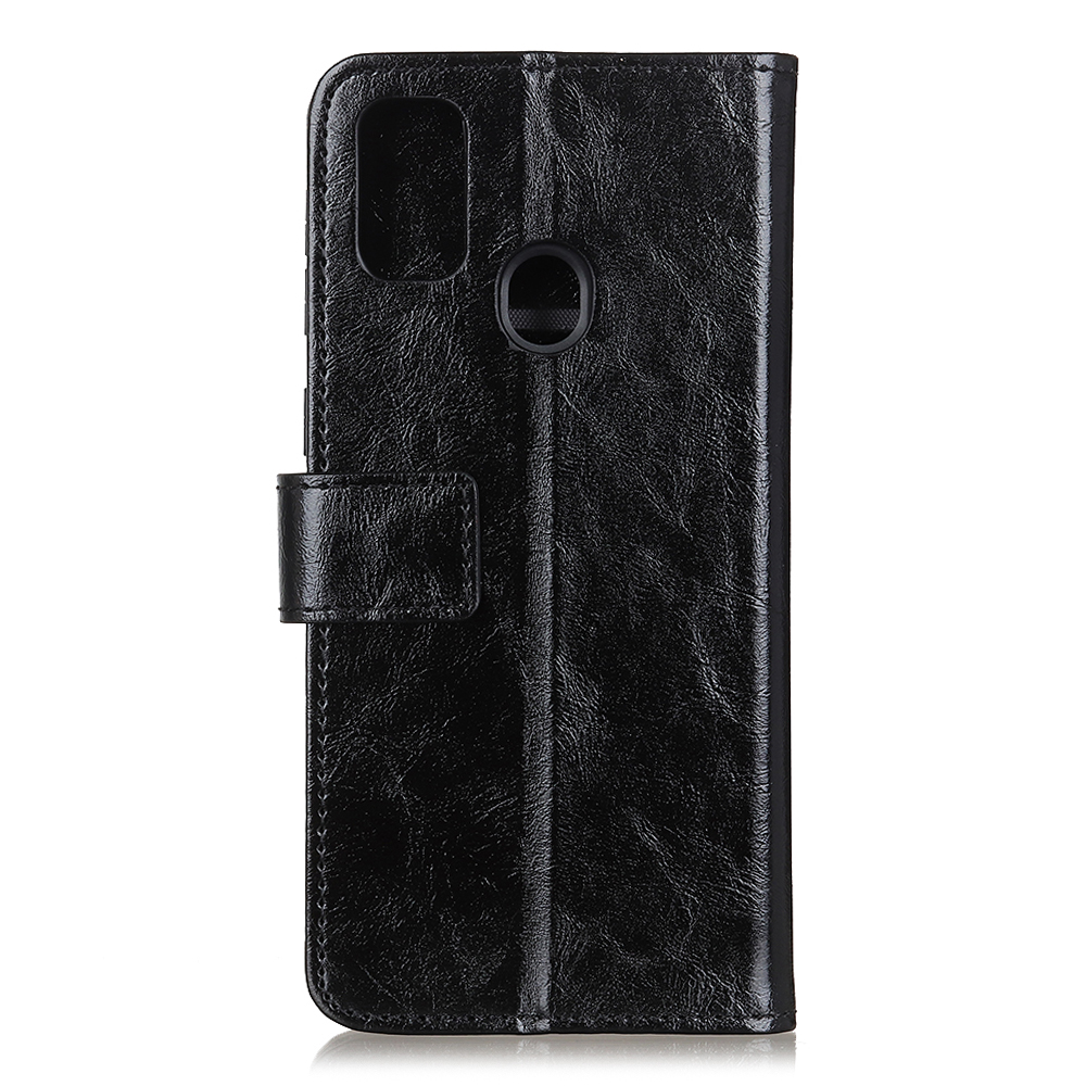 

Crazy Horse Wallet Leather Stand Case for Samsung Galaxy A21s - Black, Other Samsung Models