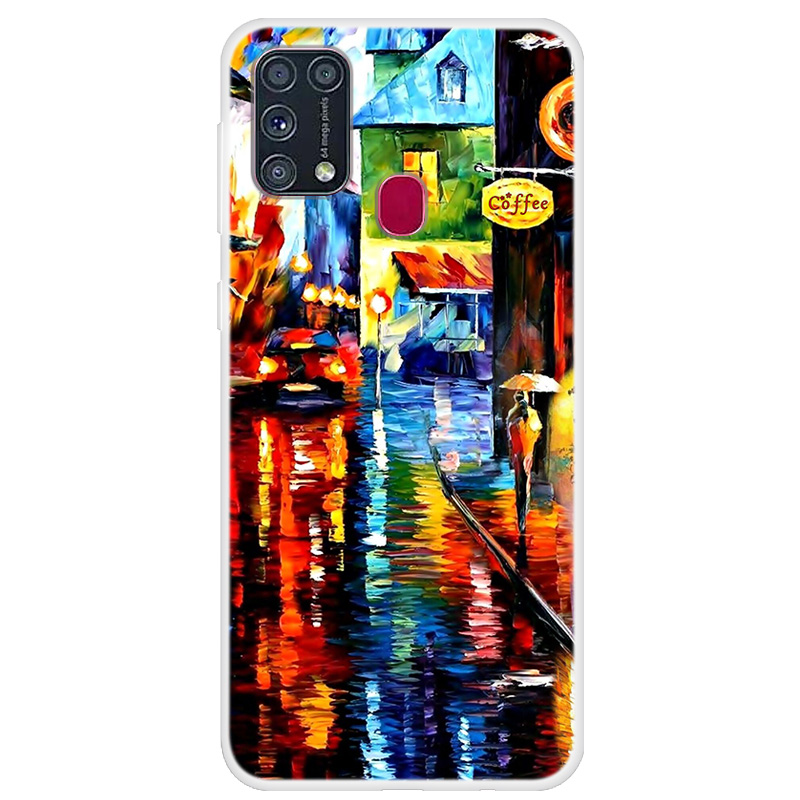 

Шаблон Печати TPU Телефон Чехол Для Samsung Galaxy M31 - Живопись Маслом, Galaxy M31