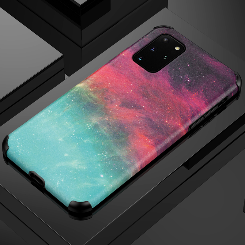 

Silk Skin Pattern Printing Shock-resistant Phone Case for Samsung Galaxy S20 Plus - Style B, Galaxy A20s