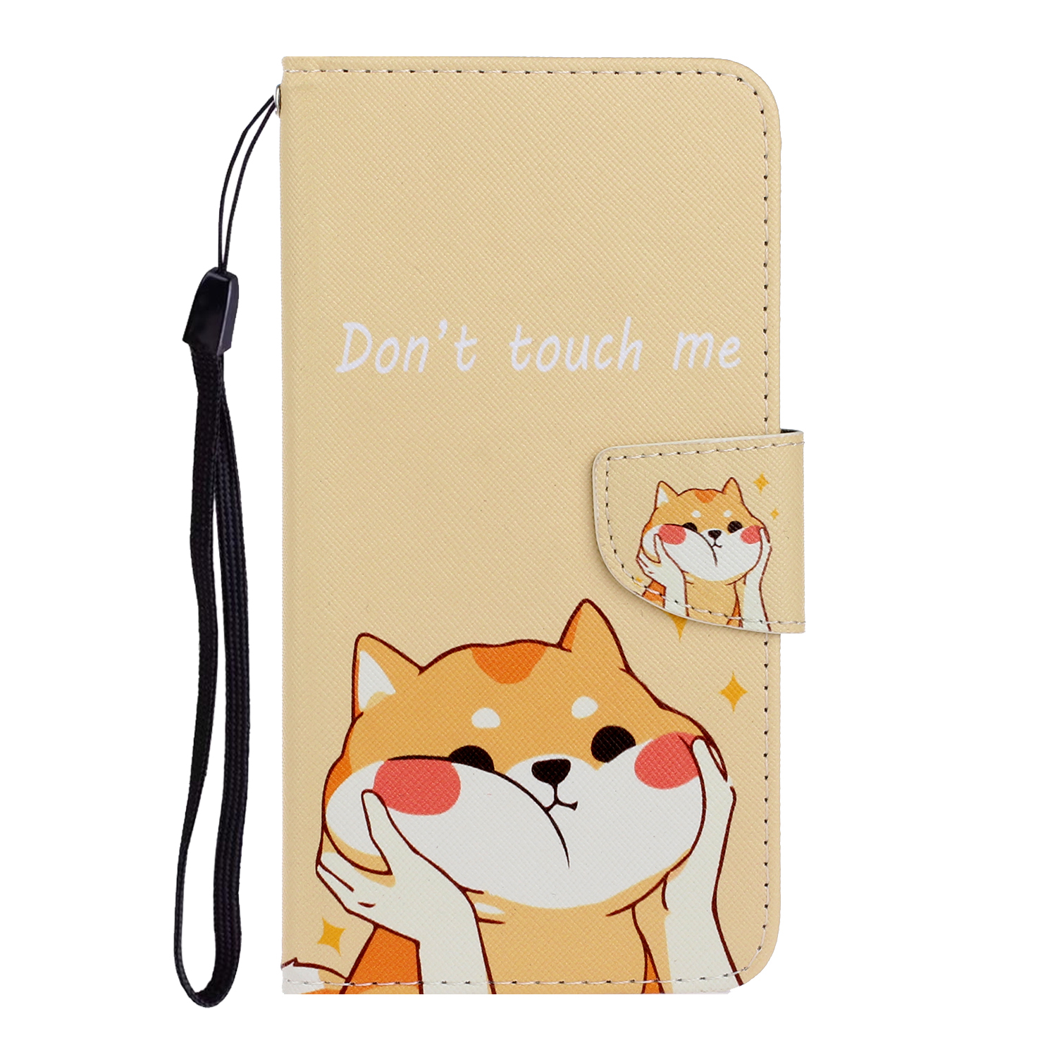 

Pattern Printing Leather Wallet Case for Samsung Galaxy A91/S10 Lite - Cartoon Animal, Galaxy A91