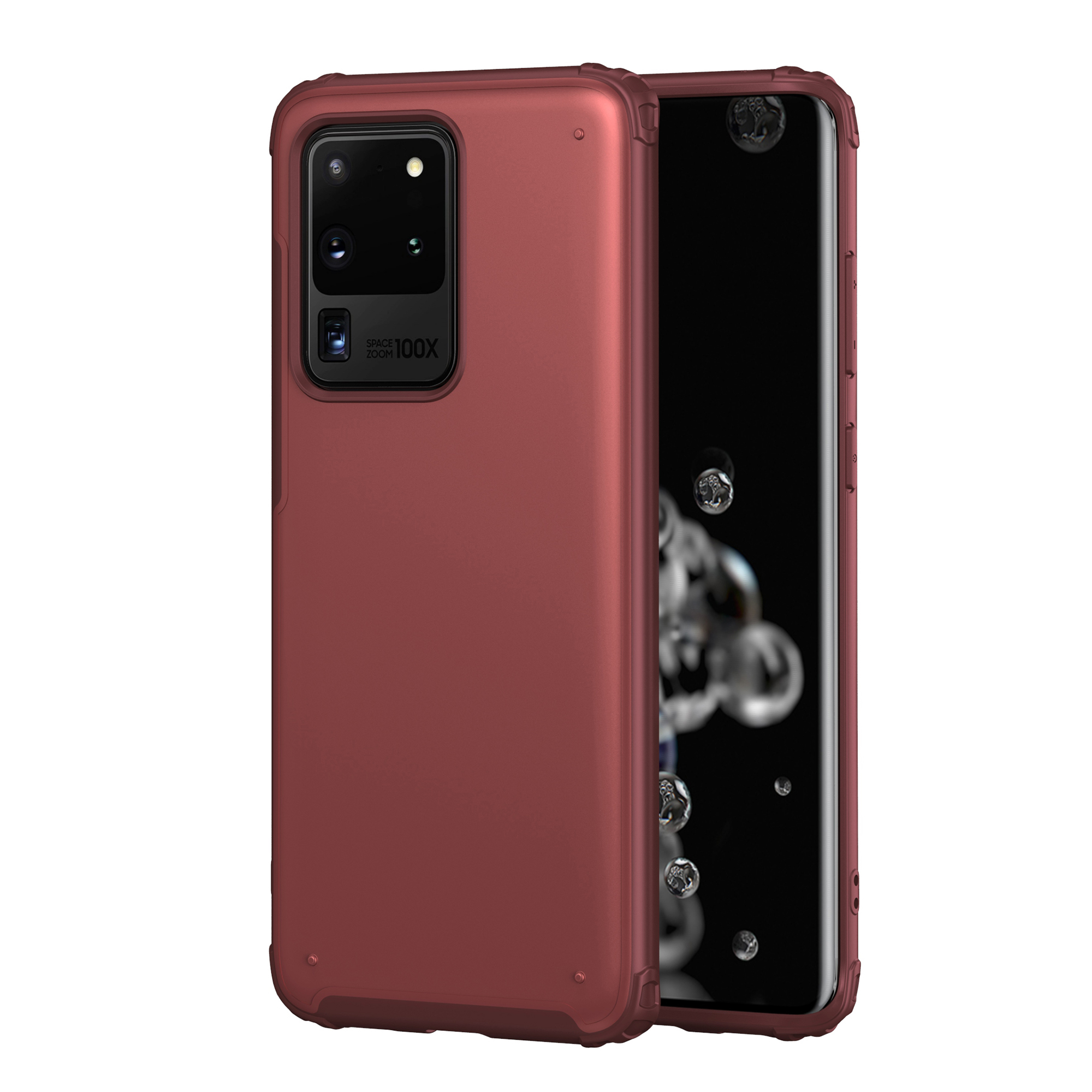 

PC + TPU Unique Phone Case for Samsung Galaxy S20 Ultra - Red, Galaxy S20 Ultra