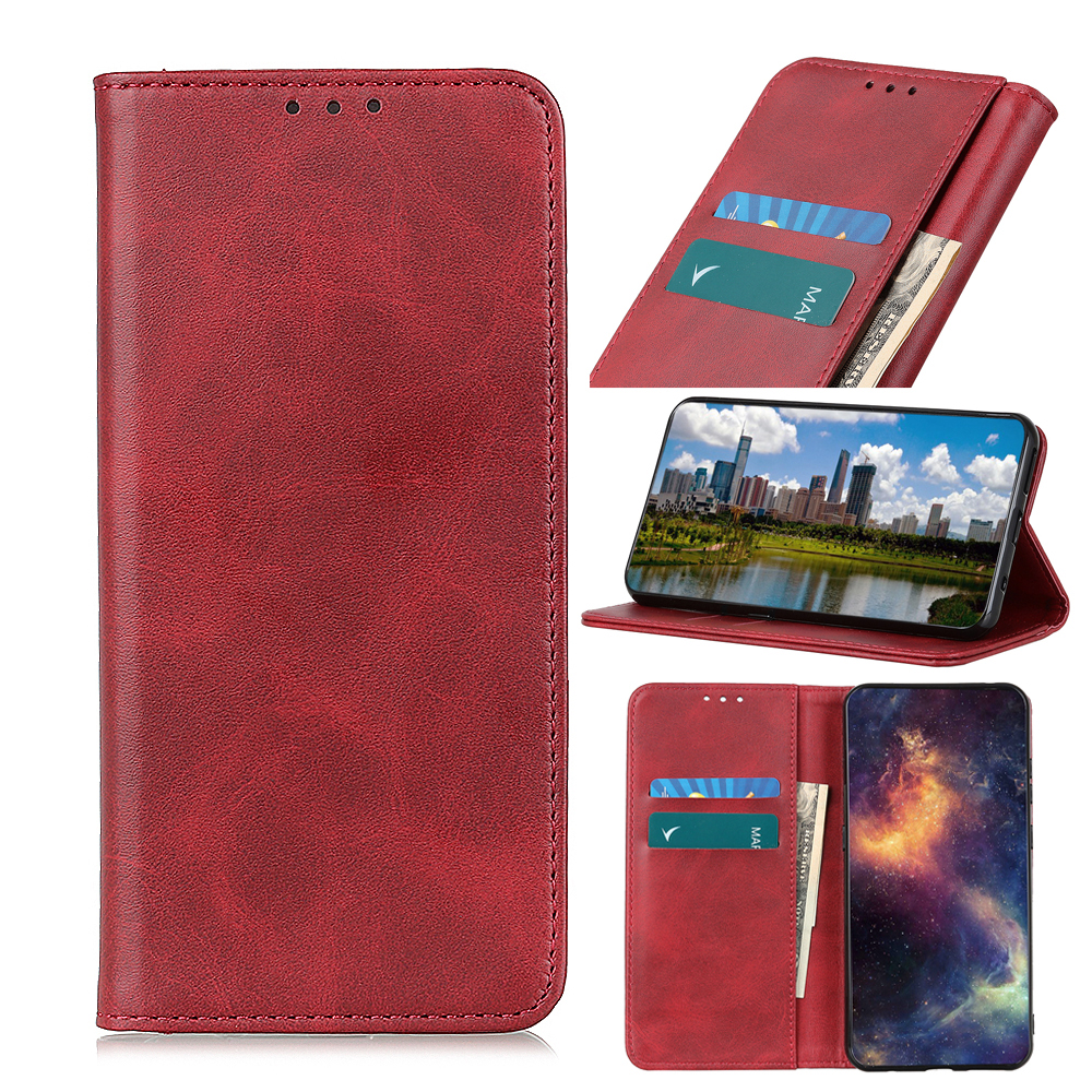 

Автоматическая Поглощенная Кожаная Крышка Для Samsung Galaxy Note 20 / Note 20 5G - Красный, Galaxy Note 20