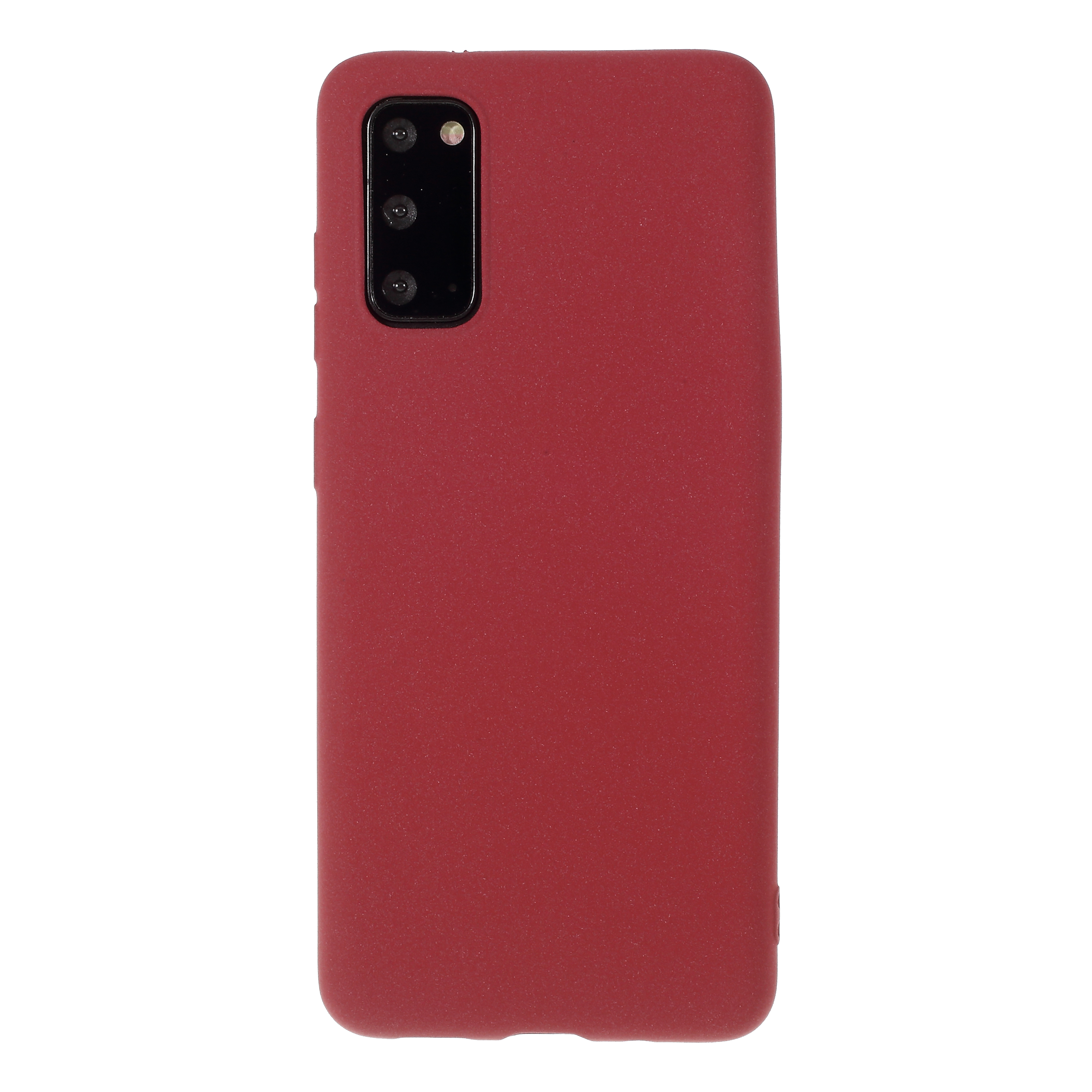 

Двухсторонняя Матовая Раковина TPU Для Samsung Galaxy S20 - Красный, Galaxy S20
