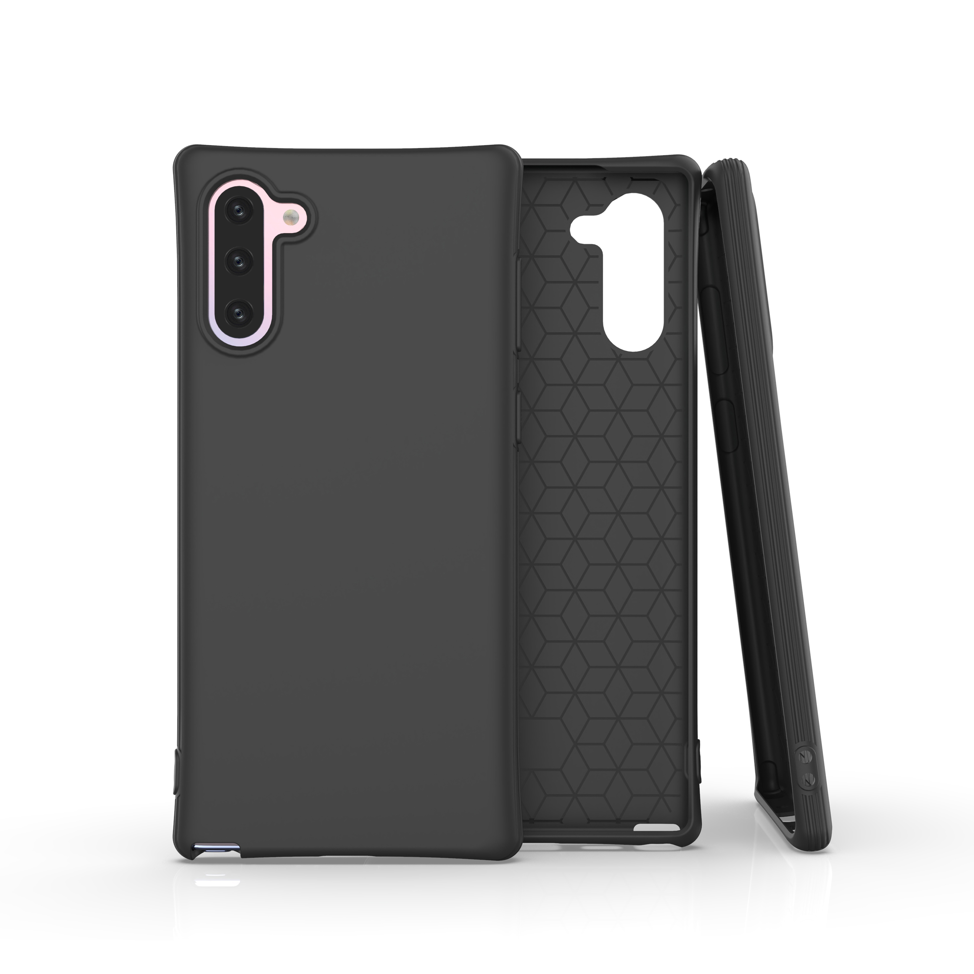 

Matte Soft TPU Protective Phone Shell for Samsung Galaxy Note 10 - Black, Galaxy Note 10