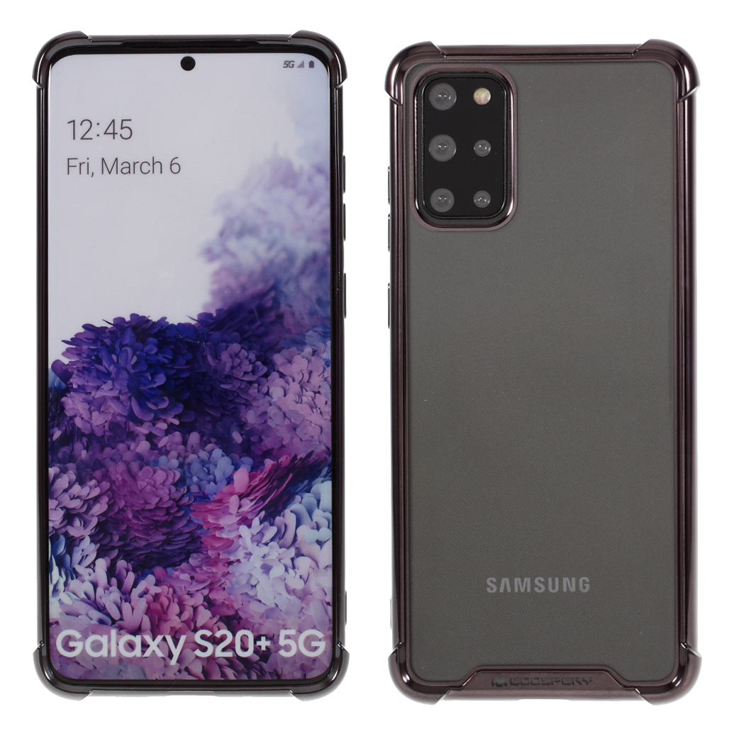 

Mercury Goospery Choospery Case Thelloration TPU Shell Для Samsung Galaxy S20 Plus / S20 Plus 5G - Чернить, Galaxy S20 Plus
