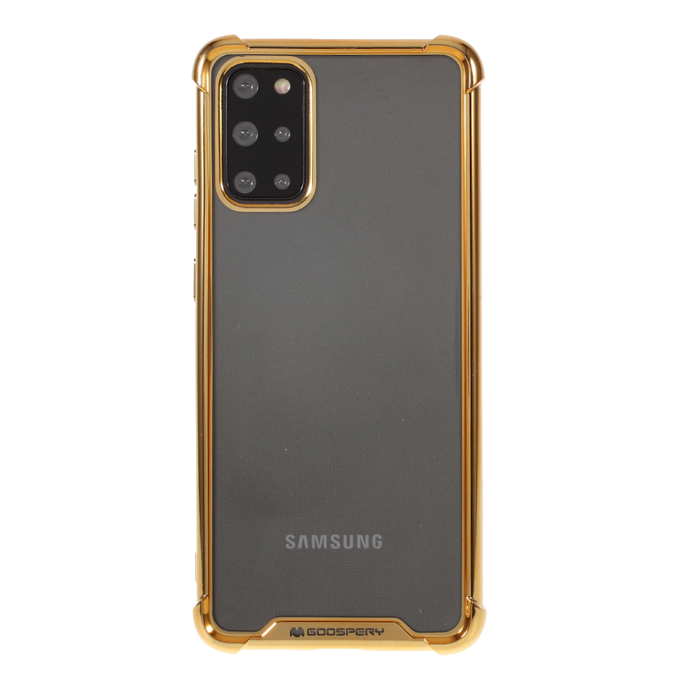 

MERCURY GOOSPERY Mobile Phone Case Electroplating TPU Shell for Samsung Galaxy S20 Plus/S20 Plus 5G - Gold, Galaxy S20 Plus