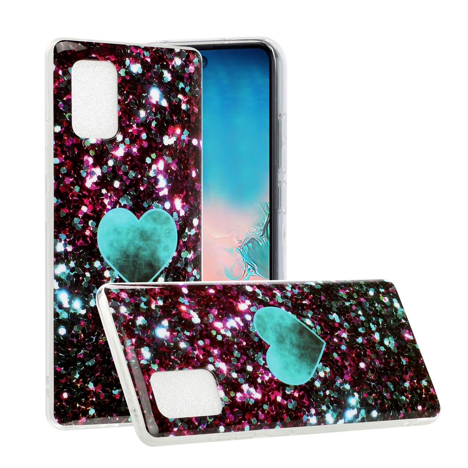 

Marble Skin IMD TPU Mobile Phone Case for Samsung Galaxy A51 5G SM-A516 - Style A, Galaxy A51 5G