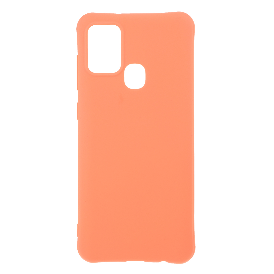

Сплошной Цветовой Матовый Мягкий TPU Защитный Чехол Для Samsung Galaxy A21S - Апельсин, Galaxy A21s