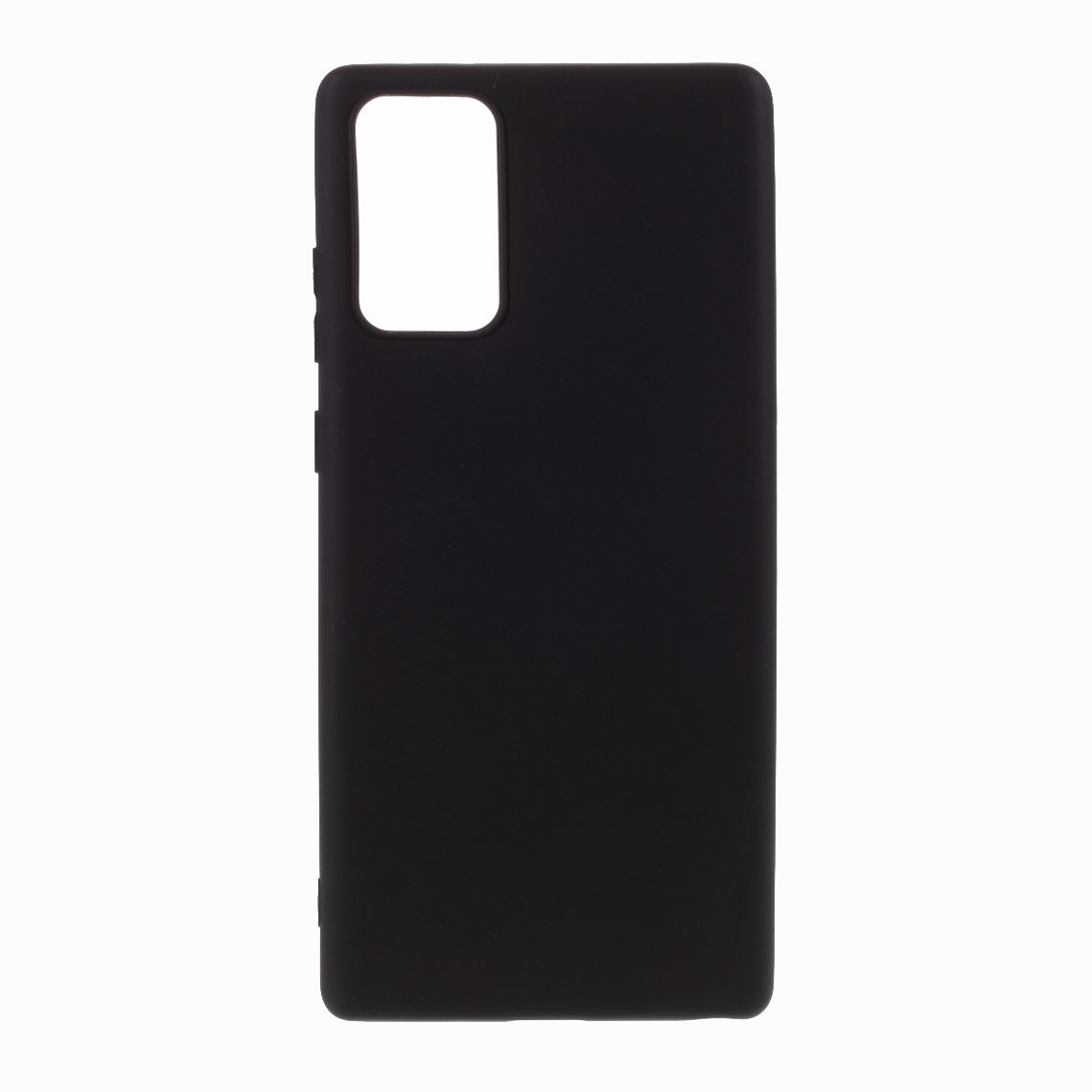 

Сплошной Цвет Матовый Мягкий TPU Защитный Чехол Для Samsung Galaxy Note 20 5G / Галактика Примечание 20. - Чернить, Galaxy Note 20 5G